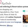 QrexOrder - SaaS QR Multiple Restaurants / WhatsApp Online ordering / Reservation system Version