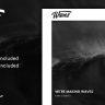 Waves - Fullscreen Video One-Page WordPress Theme