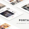 Portada - Elegant Blog Blogging WordPress Theme
